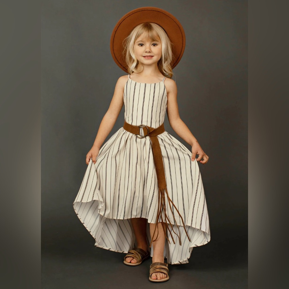 Joyfolie Mia Joy Skye Dress in Stripe